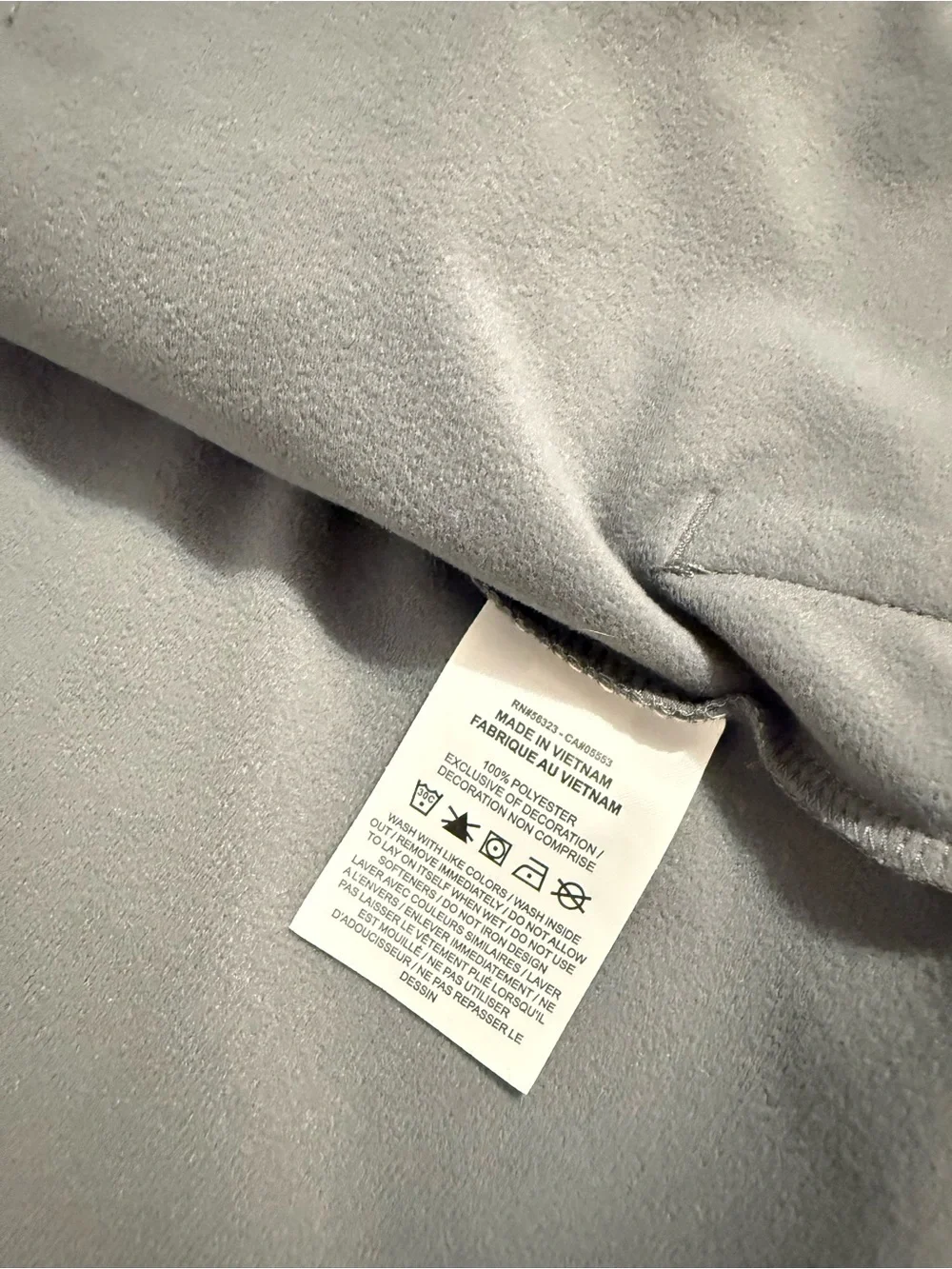 Nike Kids Two-Tone Gray Full-Zip Jacket
